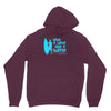 save a wave ride a surfer Hoodie