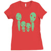 kodama family ghibli Ladies Fitted T-Shirt