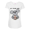 my puns are Maternity Scoop Neck T-shirt