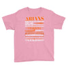 Arians Difficult Ones To Understand Zodiac Youth Tee