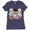 playing games Ladies Fitted T-Shirt