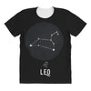 Leo Zodiac Sign Minimal Design All Over Women's T-shirt