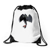 toothless on your back Drawstring Bags