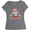 ameowica Women's Triblend Scoop T-shirt