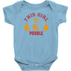 This Girl Loves Poodle Baby Onesie