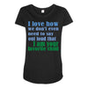 i am your favorite child Maternity Scoop Neck T-shirt