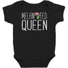 melanated queen Baby Bodysuit