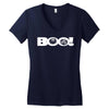 boo pumpkin Women's V-Neck T-Shirt
