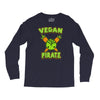 vegan pirate Long Sleeve Shirts