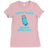 ain't easy being wheezy Ladies Fitted T-Shirt