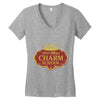 charm school Women's V-Neck T-Shirt