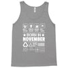 Born In November Tank Top