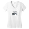 happy camper Women's V-Neck T-Shirt