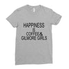 coffee and gilmore girls Ladies Fitted T-Shirt