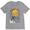 sun sleep V-Neck Tee