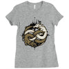 neverending fight Ladies Fitted T-Shirt
