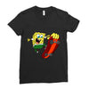 skaters_1 Ladies Fitted T-Shirt