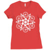 rltw bicycle circle kaleidospoke Ladies Fitted T-Shirt