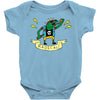 radical lizard Baby Onesie