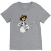 mexican skull V-Neck Tee