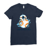 this is how i roll Ladies Fitted T-Shirt