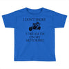 motorbike i don't snore biker's biker Toddler T-shirt