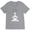Yoga with Goat V-Neck Tee