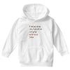 I miss you my heart is empaty wİthout you Youth Hoodie