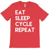 eat sleep cycle repeat T-Shirt
