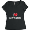 I Love Acupuncture Women's Triblend Scoop T-shirt