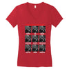expressions of captain holt Women's V-Neck T-Shirt