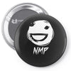 white nmp Pin-back button