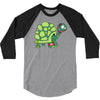 tortue nazie zombie 3/4 Sleeve Shirt