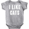 i like cats Baby Onesie
