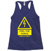nikola tesla Racerback Tank