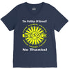 political the 80's 60's hippy anti capitalism V-Neck Tee