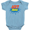 retro tv show unofficial art attack Baby Onesie