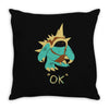 ok (2) Throw Pillow