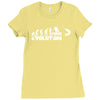 evolution fishing Ladies Fitted T-Shirt