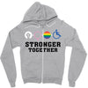 Stronger Together Zipper Hoodie