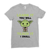 Learn it You Will Teach it i Shall Ladies Fitted T-Shirt