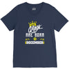 Kings Are Born In December V-Neck Tee