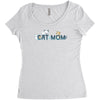 cat mom Women's Triblend Scoop T-shirt