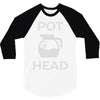 pot head coffee lover 3/4 Sleeve Shirt