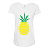 pineapple Maternity Scoop Neck T-shirt