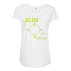scouter saiyan Maternity Scoop Neck T-shirt