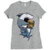 shark Ladies Fitted T-Shirt