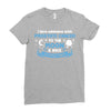 I Love Someone with Prostate Cancer to The Moon and Back to Infinity Ladies Fitted T-Shirt