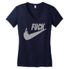 fuck you Women's V-Neck T-Shirt