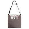 video games ruined my life funny Adjustable Strap Totes